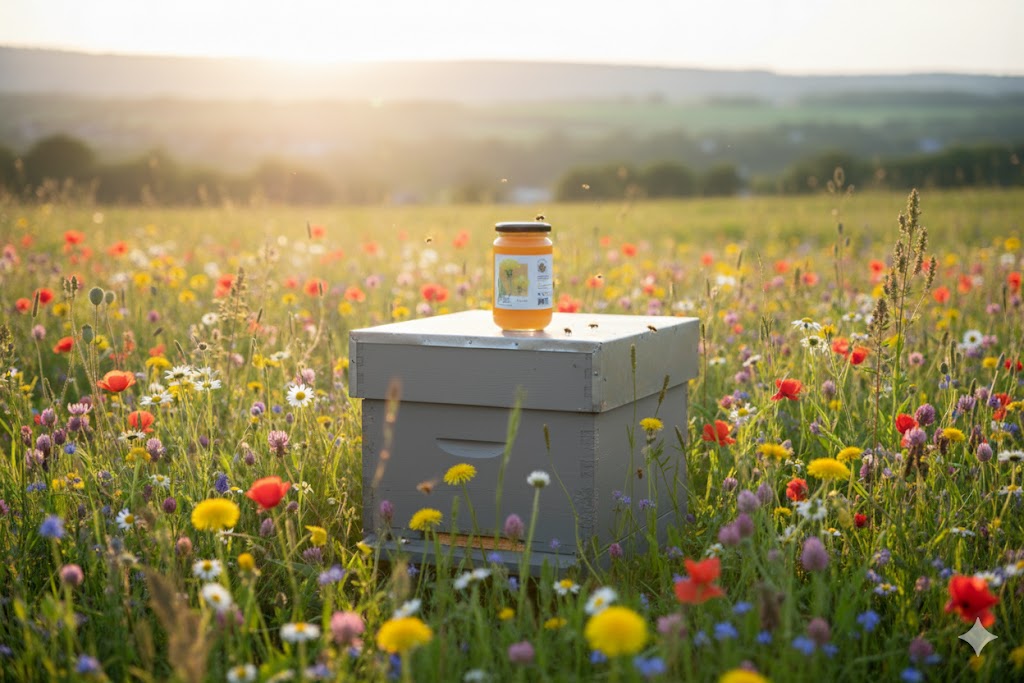 Miel de printemps-  Frais et floral